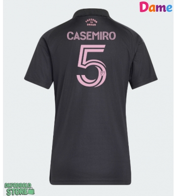 Inter Miami Casemiro #5 Replika Udebanetrøje Dame 2026-27 Kortærmet